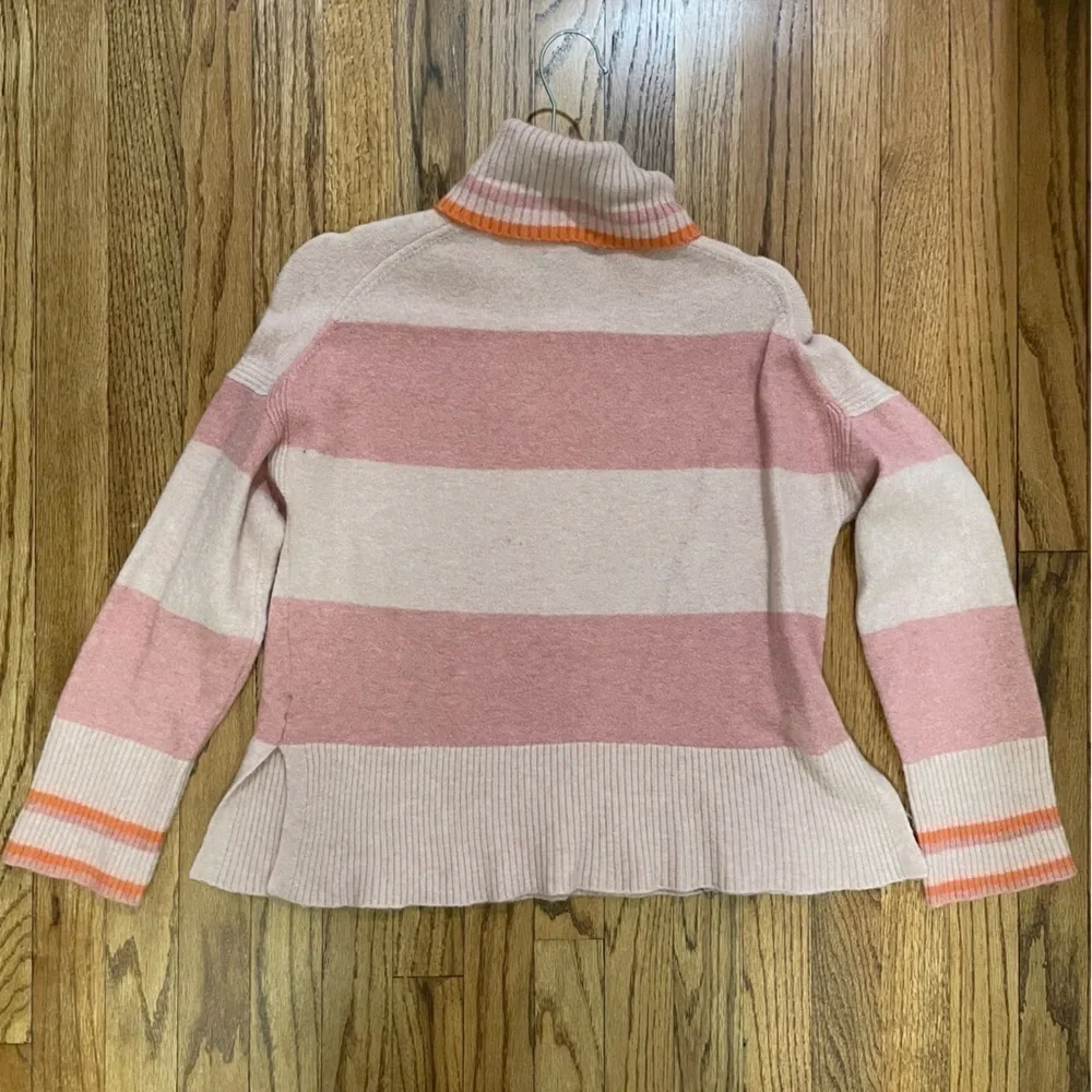 Women’s J. Crew striped turtleneck sweater, size XS